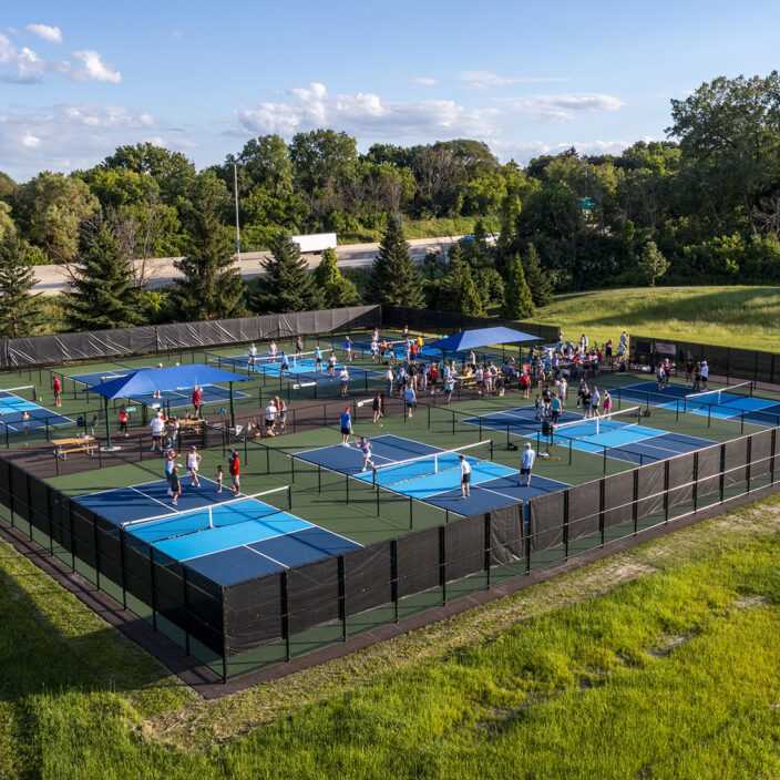 Krueger Park pickleball courts