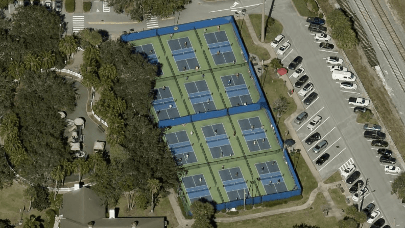 Pocahontas Park pickleball courts