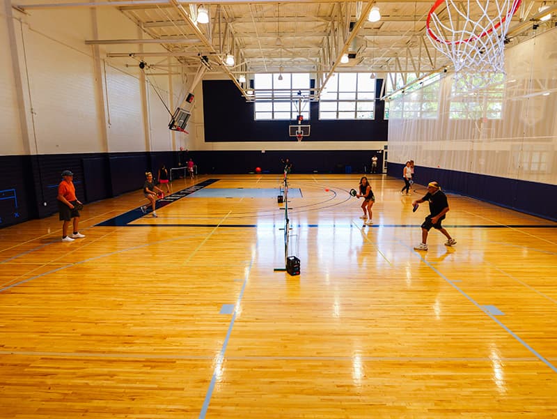 The Fort Athletic Club pickleball courts