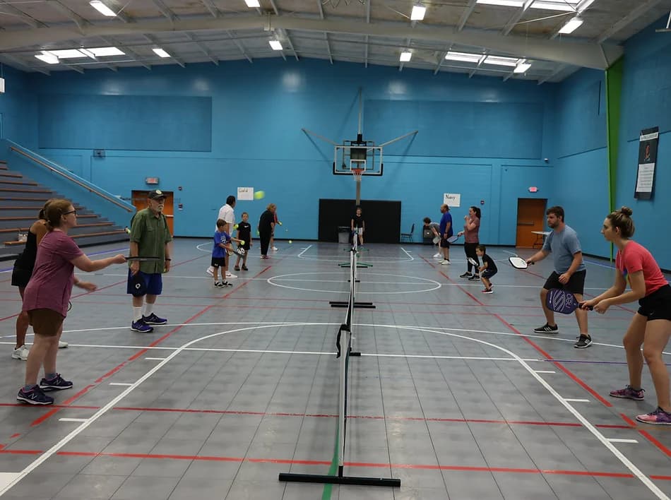 Rogers Activity Center pickleball courts