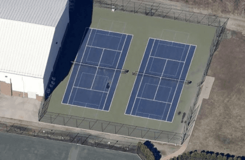 Cleveland Racquet Club pickleball courts
