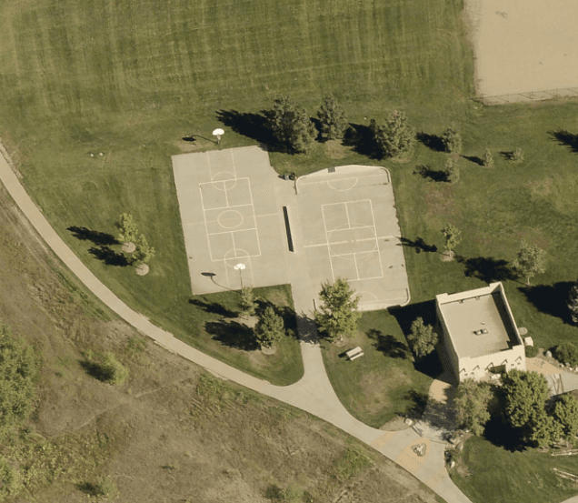 Soft Gold Park pickleball courts