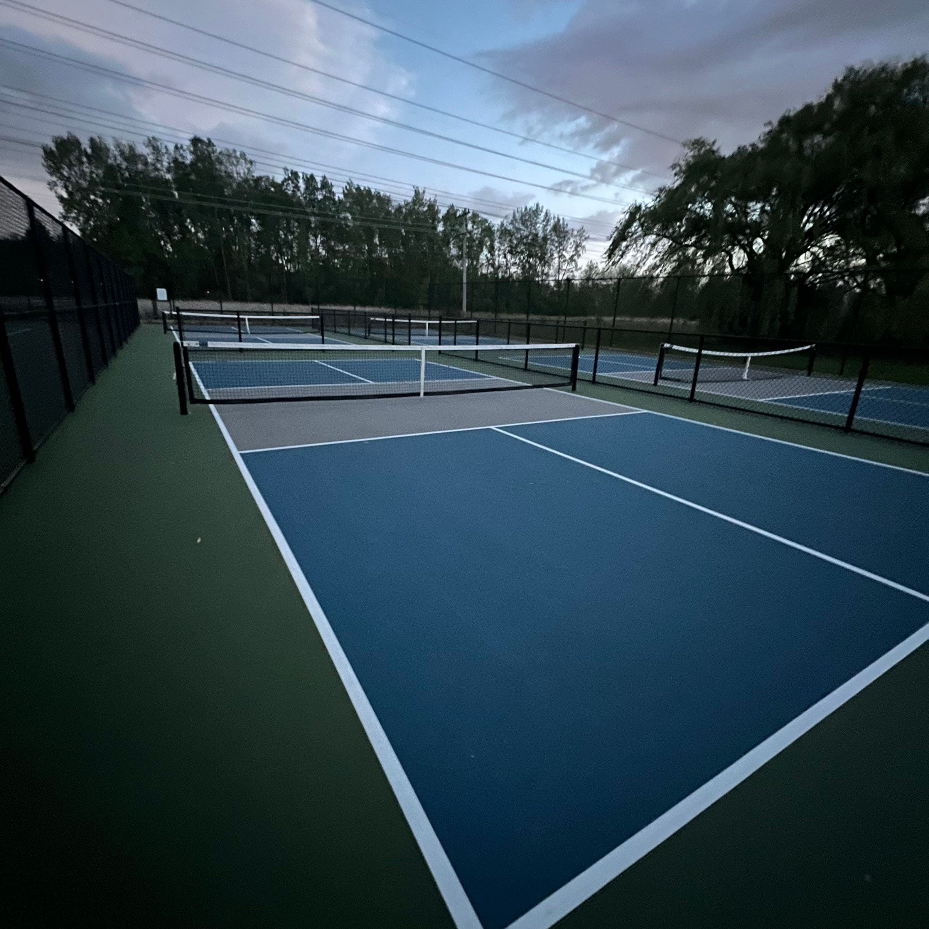 Benson Park pickleball courts