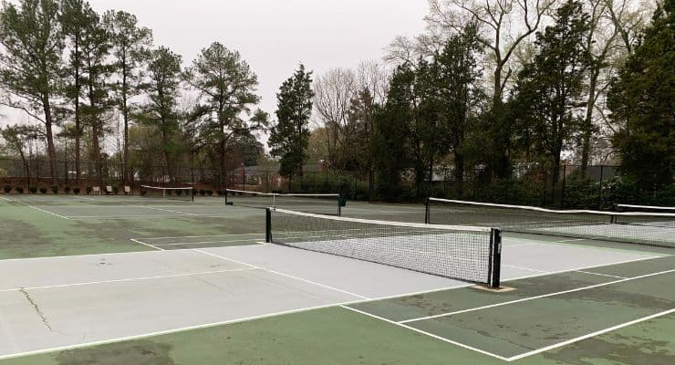 Woodlands Park pickleball courts