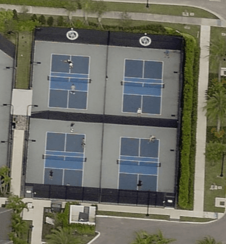 Boca Bridges Racquet Club pickleball courts