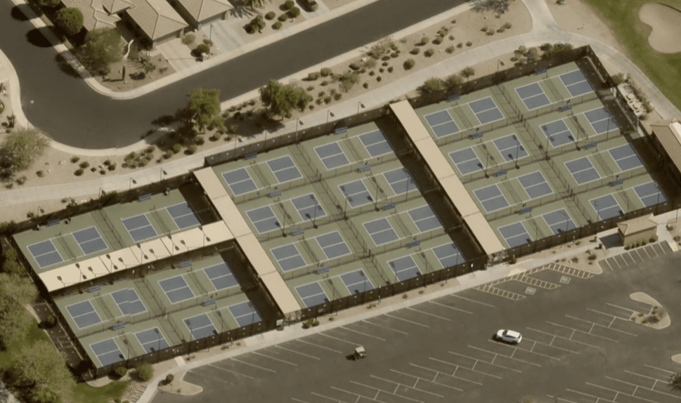 Cimarron Golf Course pickleball courts