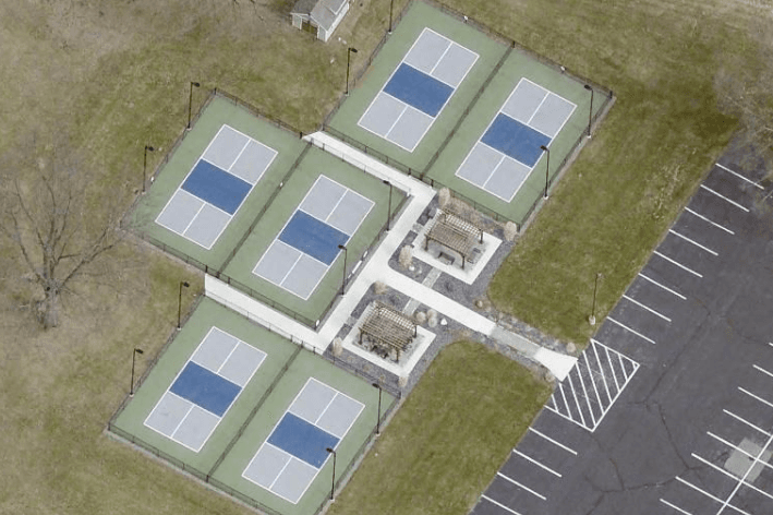 Woodland Pickleball Courts at FBC pickleball courts