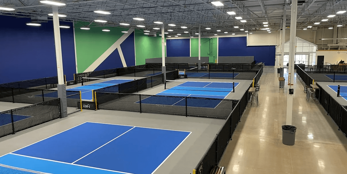 Arch Pickleball and Badminton pickleball courts