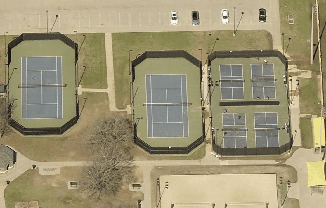 Colleyville City Park pickleball courts