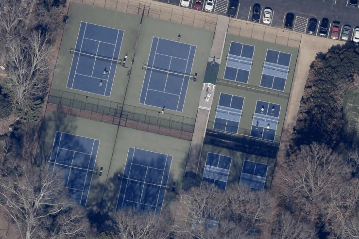 Charlotte Country Club pickleball courts