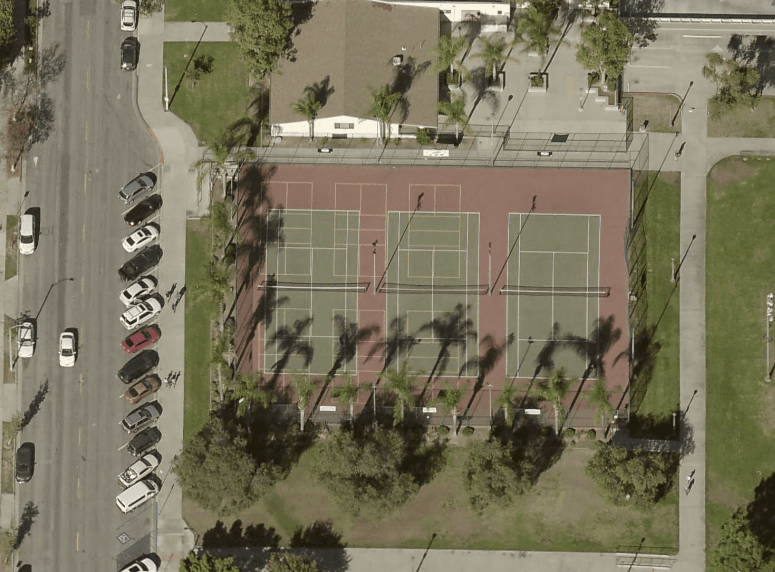 Barnes Park pickleball courts