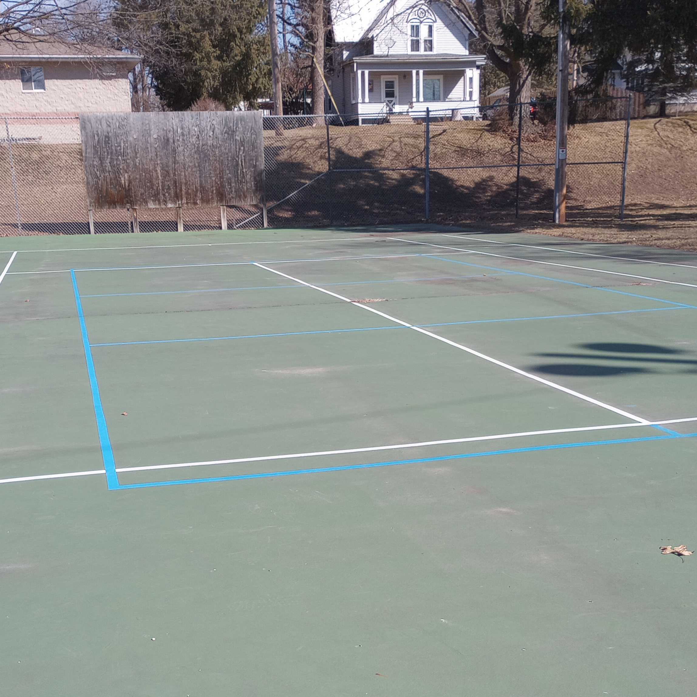 Olen park pickleball courts