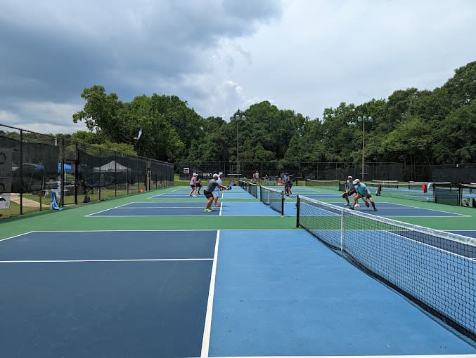 Tryon Recreation Center pickleball courts