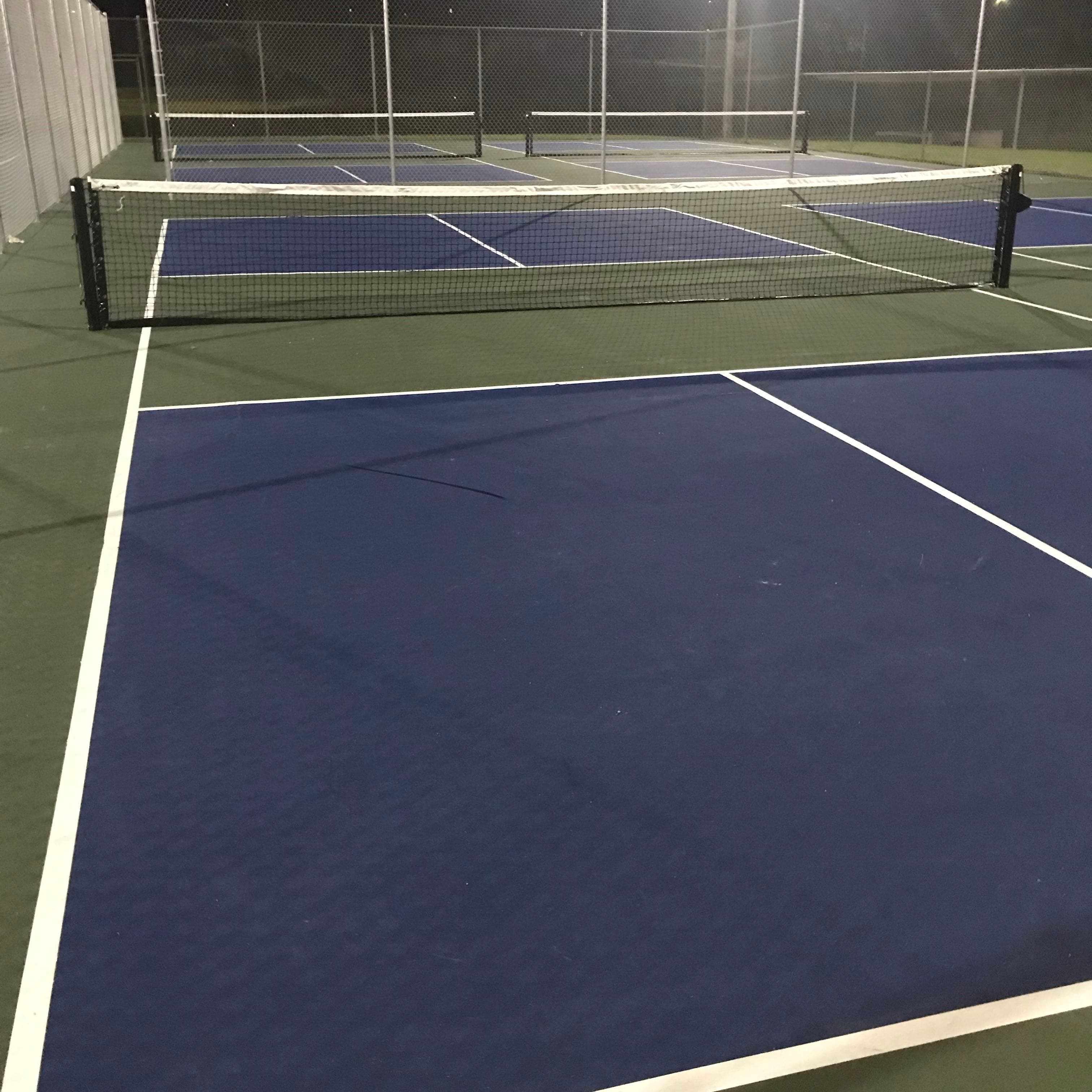 Harmon Park pickleball courts