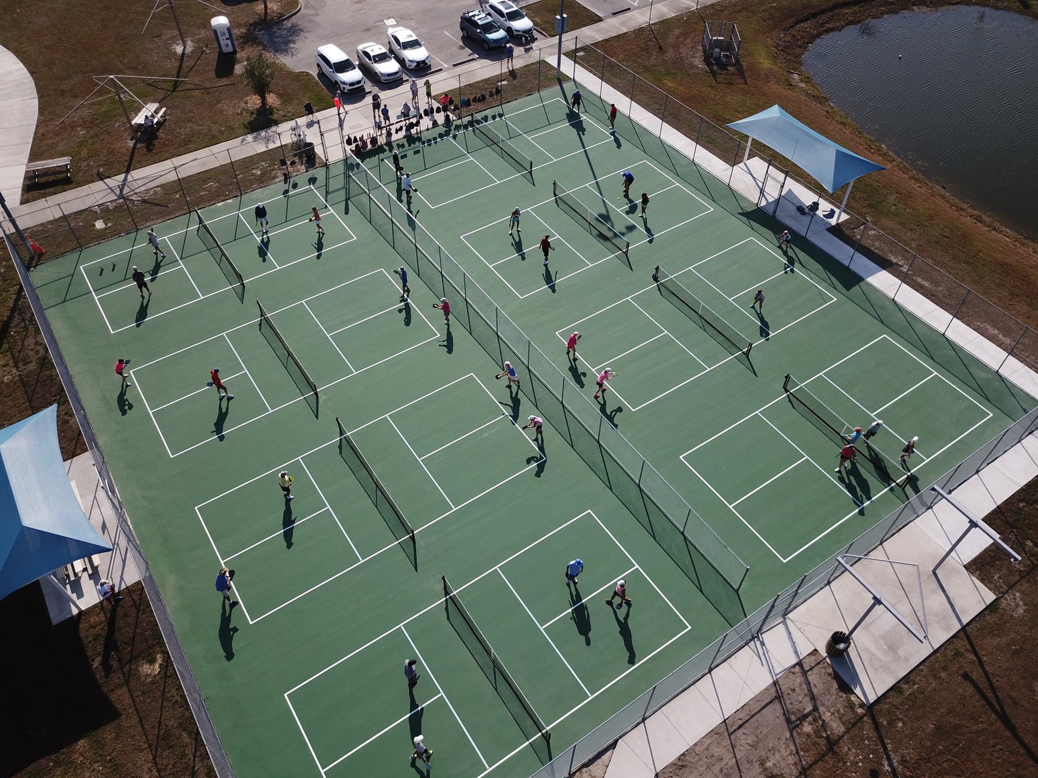 South County Regional Park pickleball courts