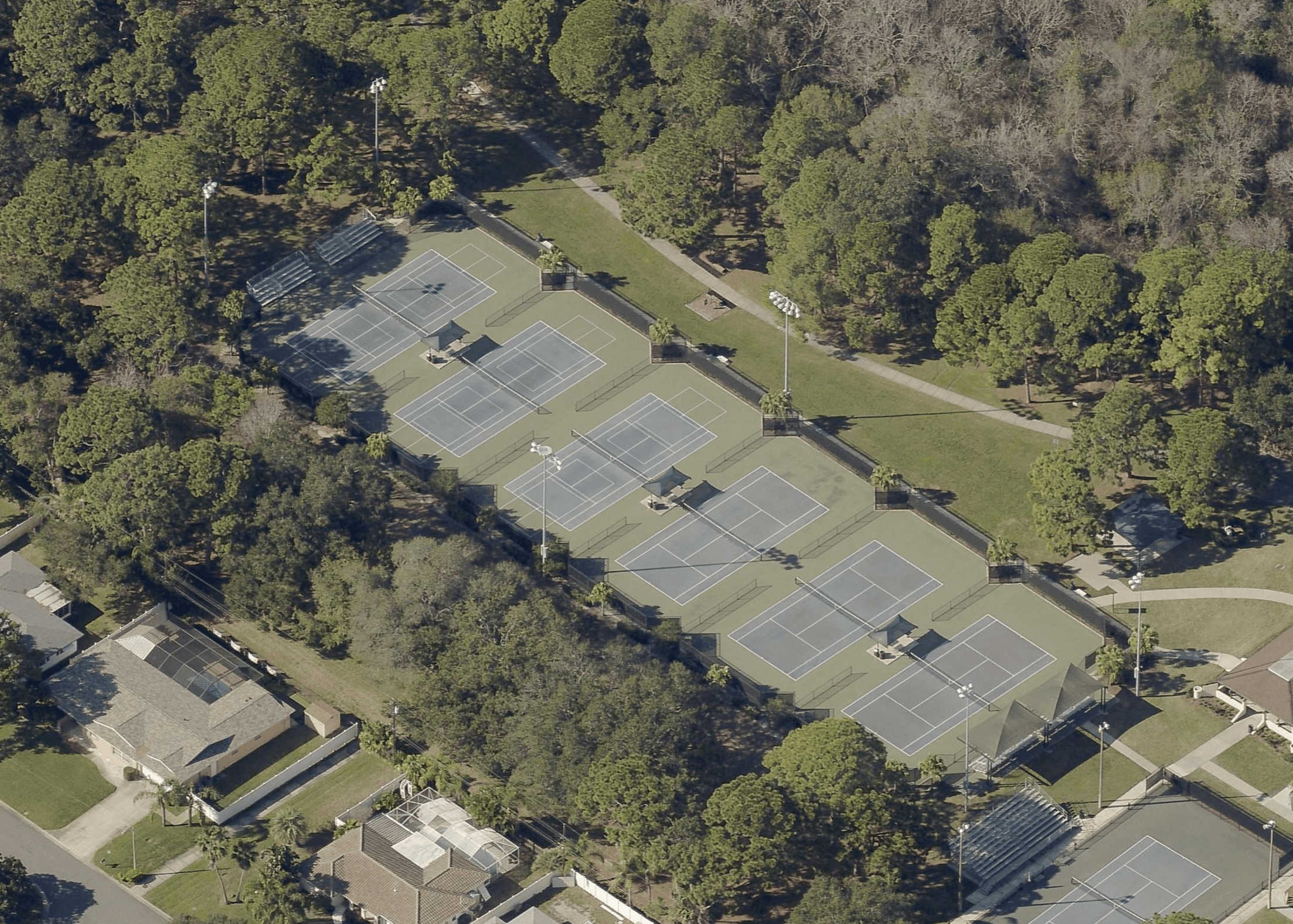 Henry L. McMullen Tennis Complex pickleball courts