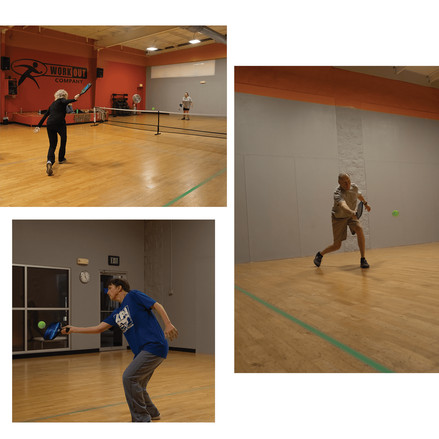 The Workout Company pickleball courts