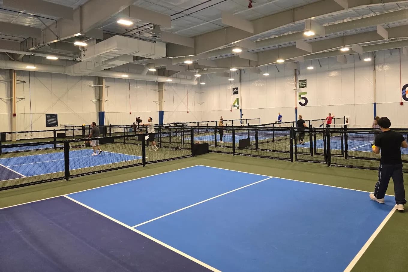 Fargo Parks Sports Center pickleball courts