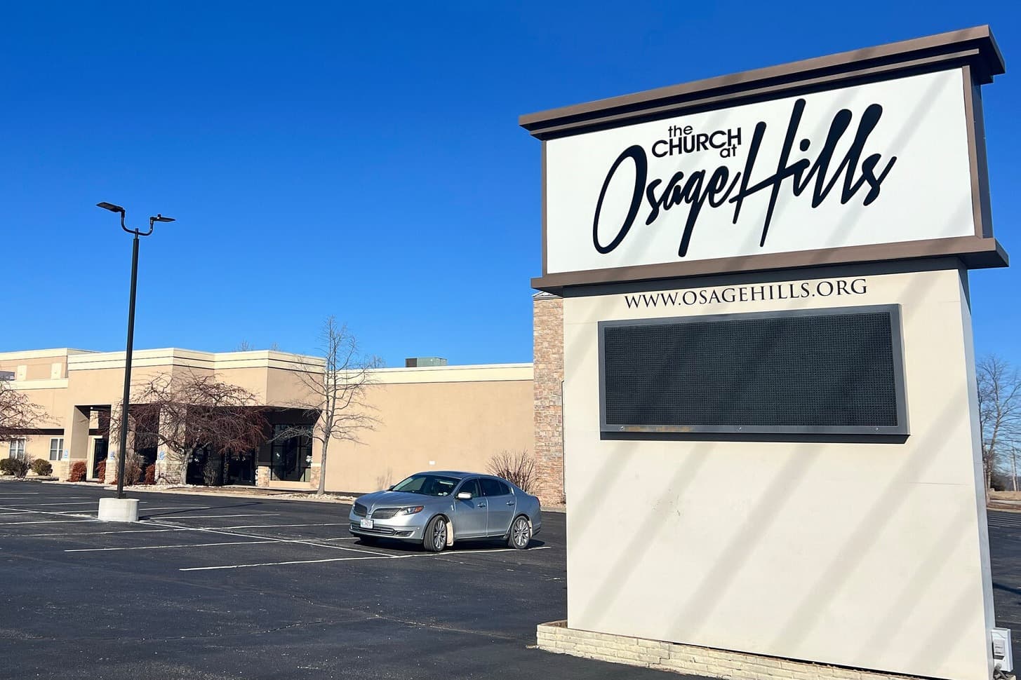 The Church at Osage Hills pickleball courts