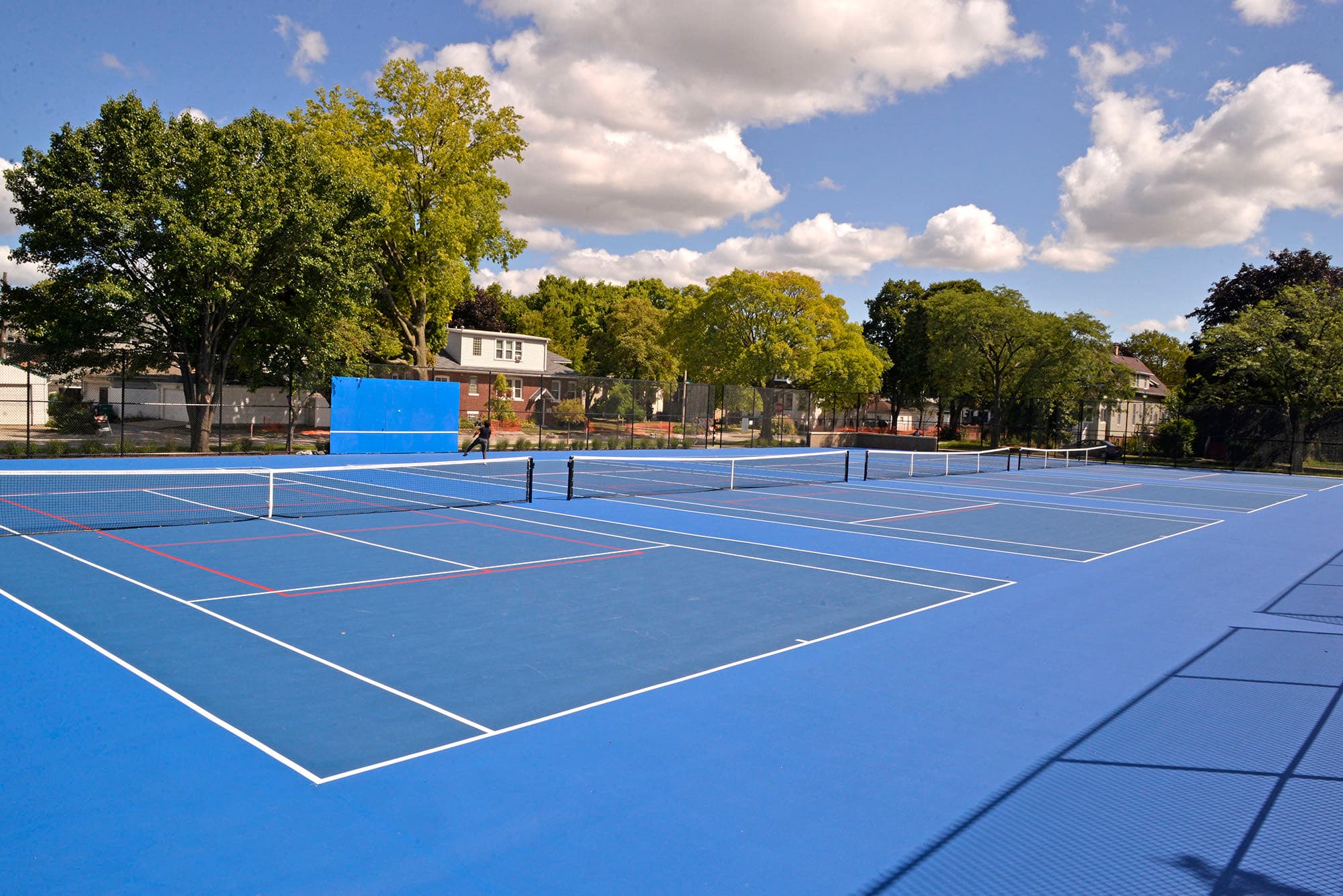 Euclid Square Park pickleball courts