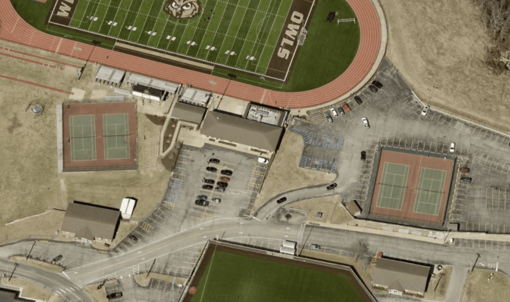 Windsor High School pickleball courts