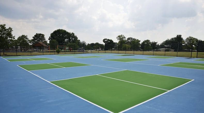 Lefferson Park pickleball courts
