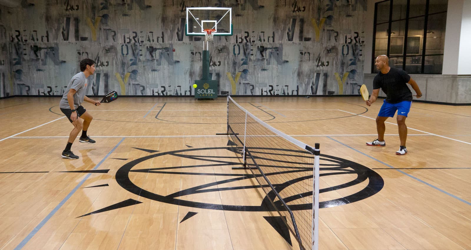 South Austin Recreation Center Gym pickleball courts