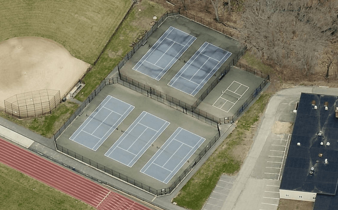 Pentucket Regional Middle School pickleball courts