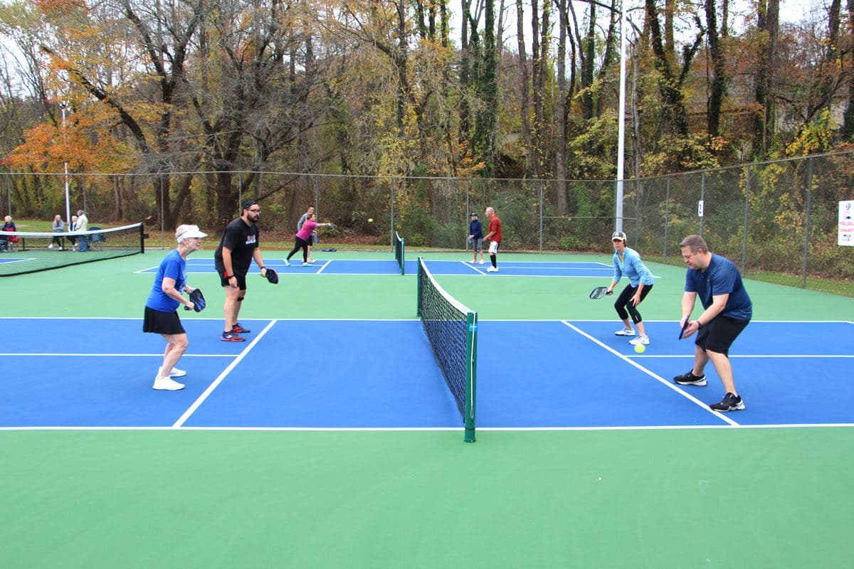 Lenoir Mulberry Recreation Center pickleball courts