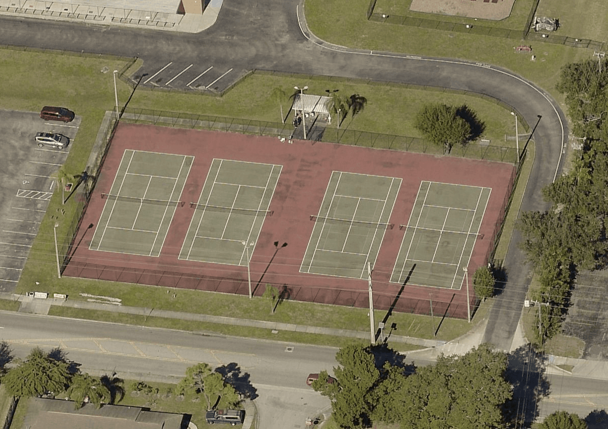 Jessie P. Miller Elementary School pickleball courts