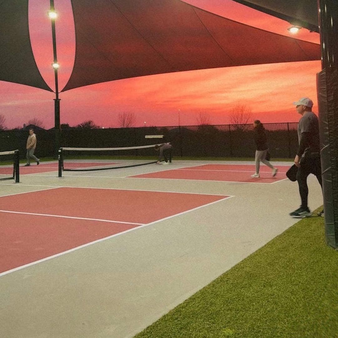The Park at Hickory Creek pickleball courts