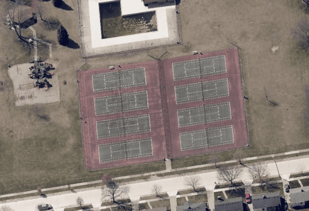 West Sheldon Park pickleball courts