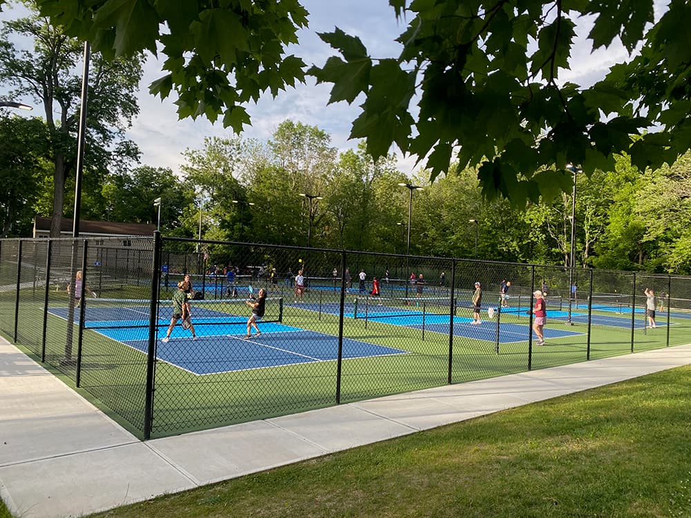 Congers Lake Memorial Park pickleball courts
