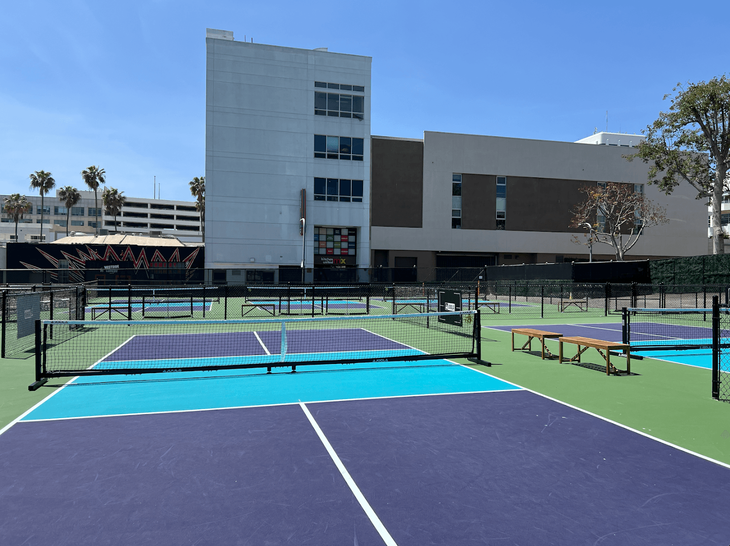 Santa Monica Pickleball On 4th pickleball courts