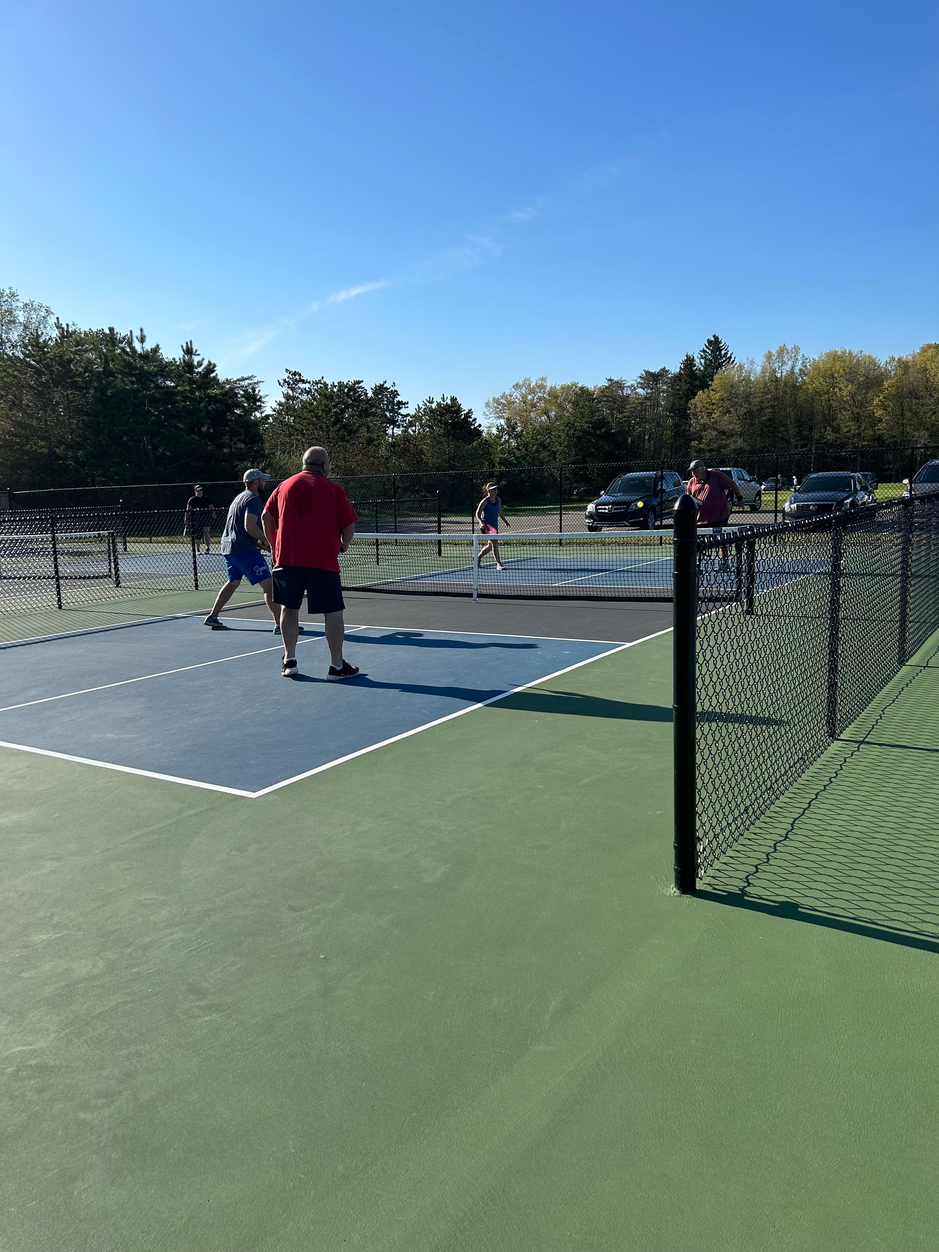 Courtland Township Hall pickleball courts