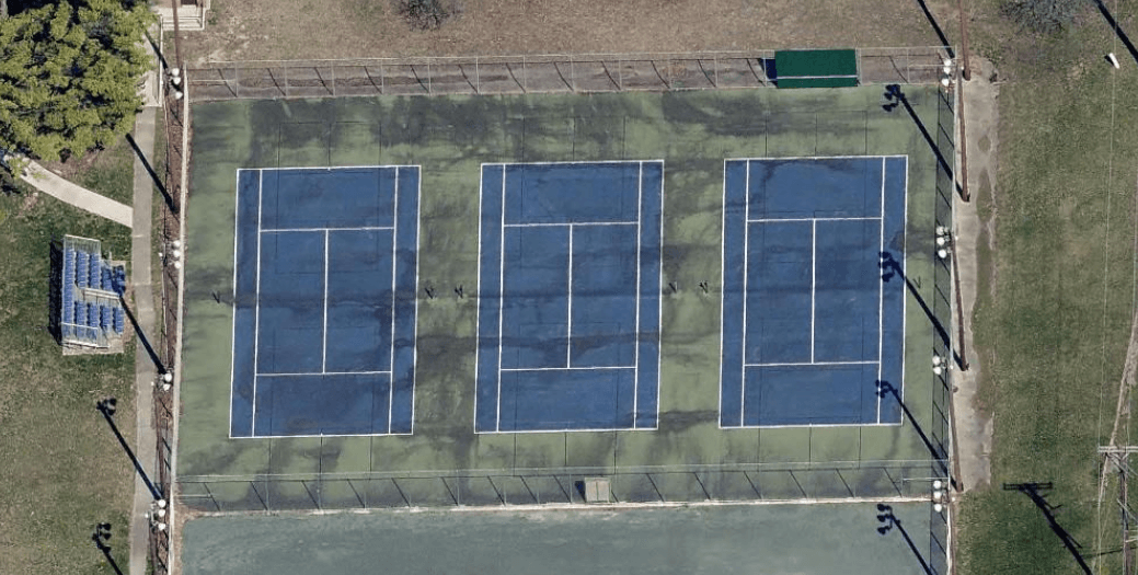 Jim Nichols Tennis Complex pickleball courts
