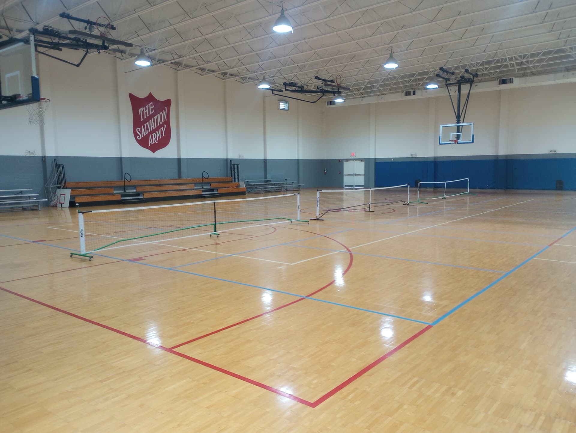 The Salvation Army Pasco County Gym pickleball courts