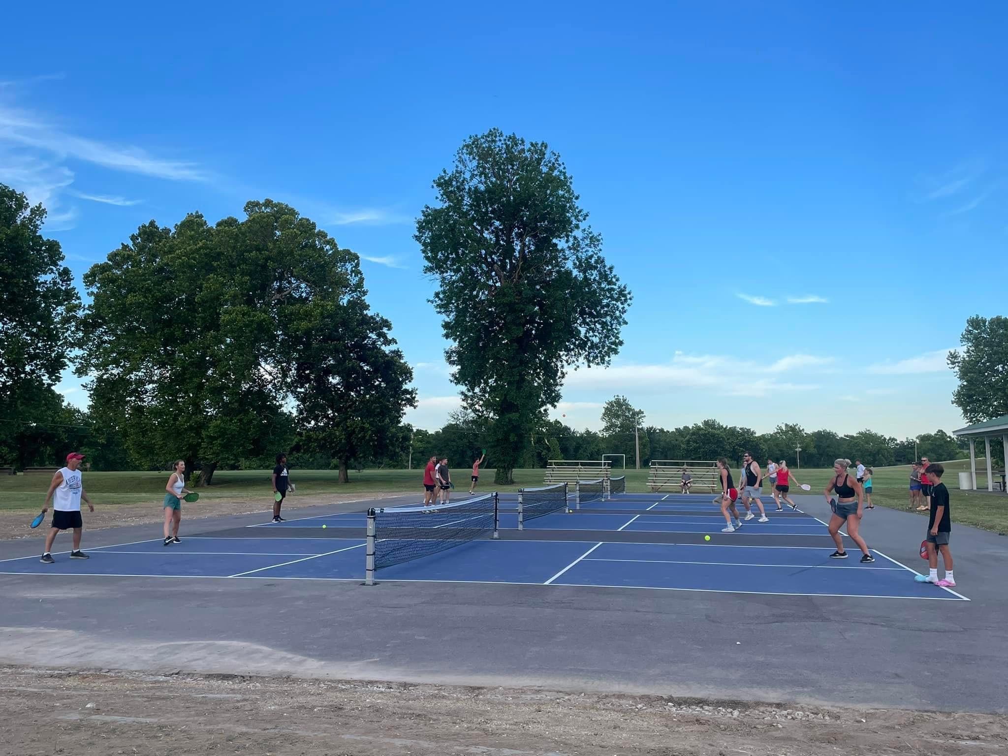 Kiwanis Park pickleball courts