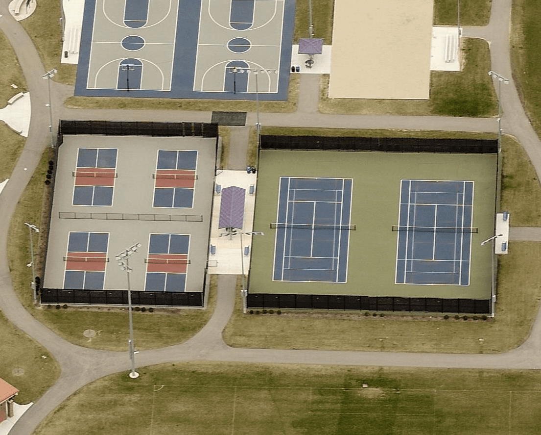 Wolf's Crossing Community Park pickleball courts