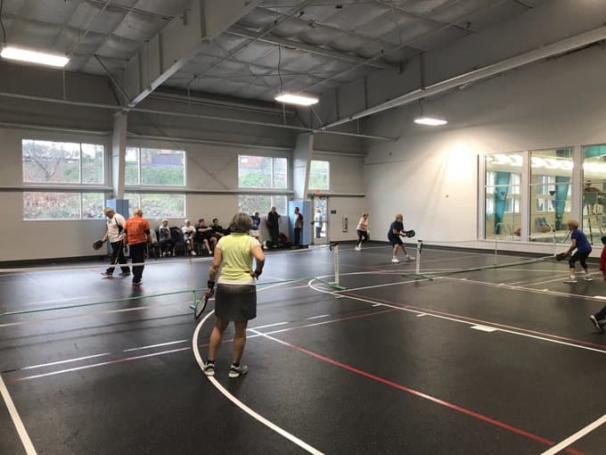 Spencer Family YMCA pickleball courts