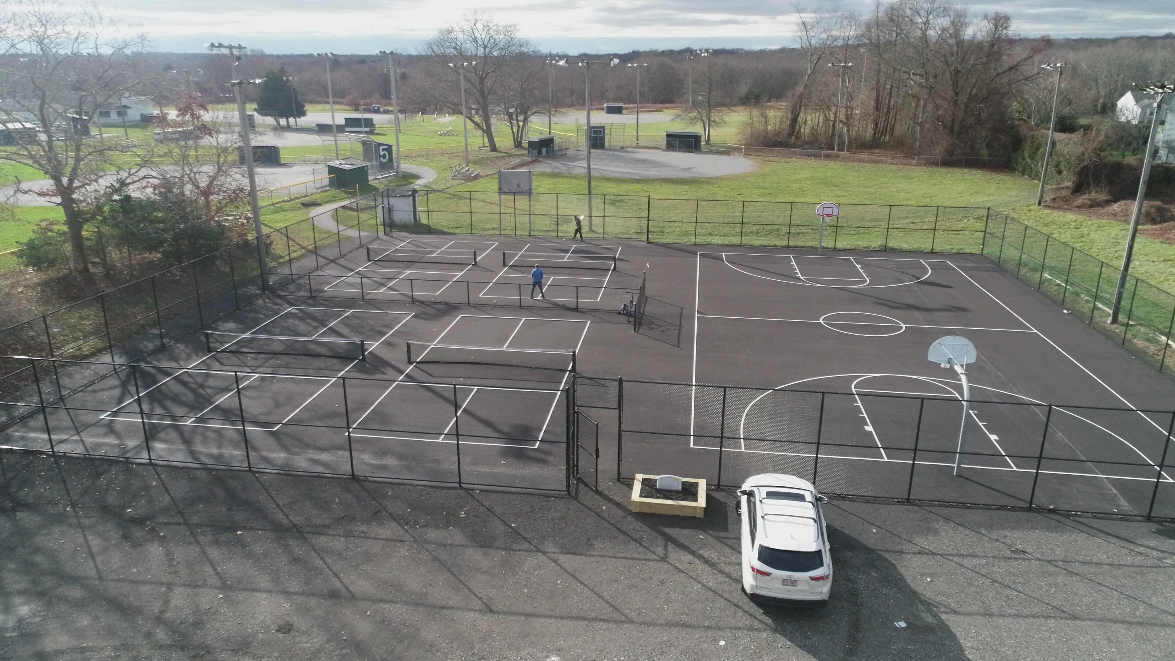 Crapo Field Pickleball Court’s pickleball courts
