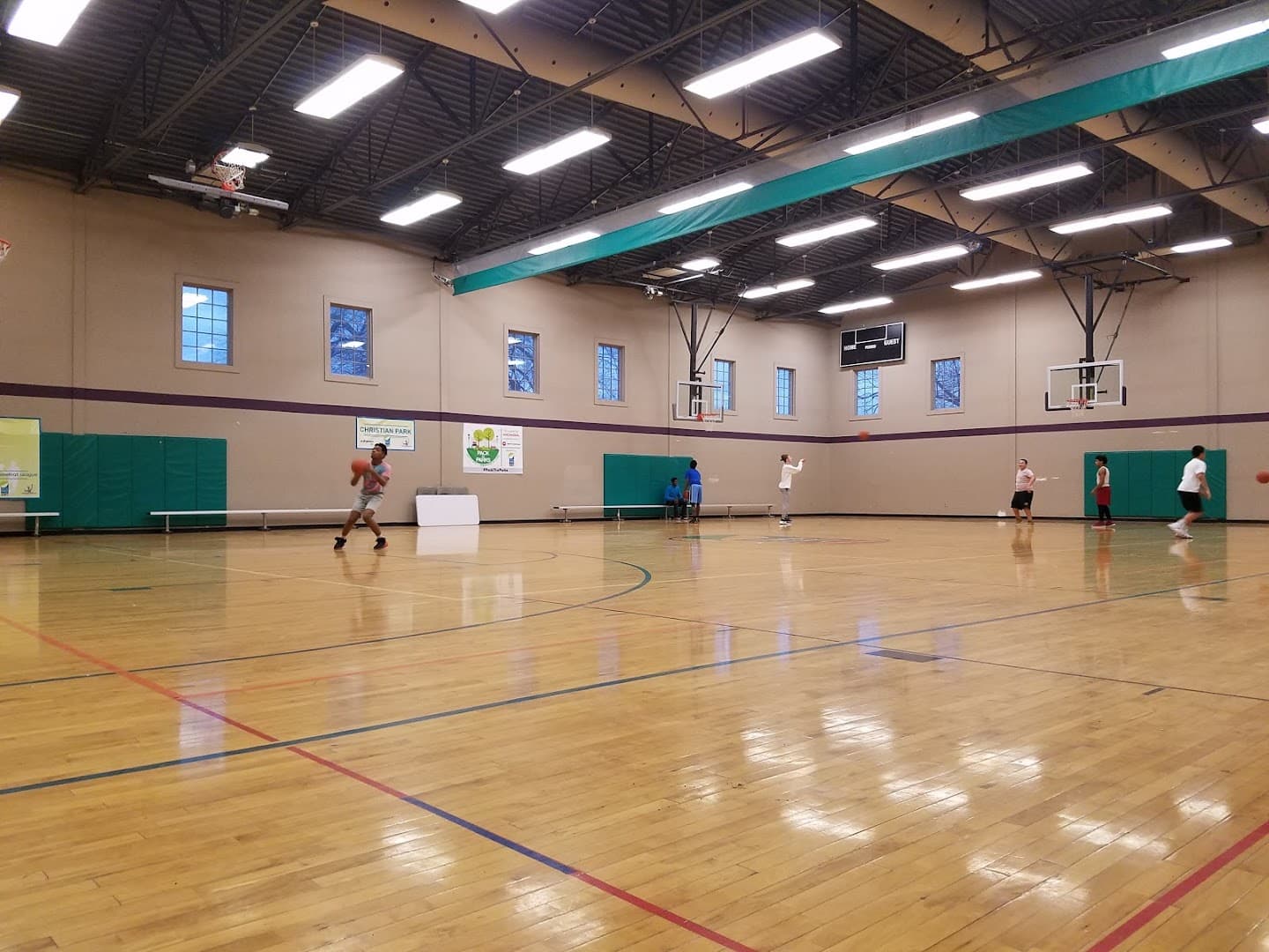 INDY PARKS- Christian Park Family Center pickleball courts