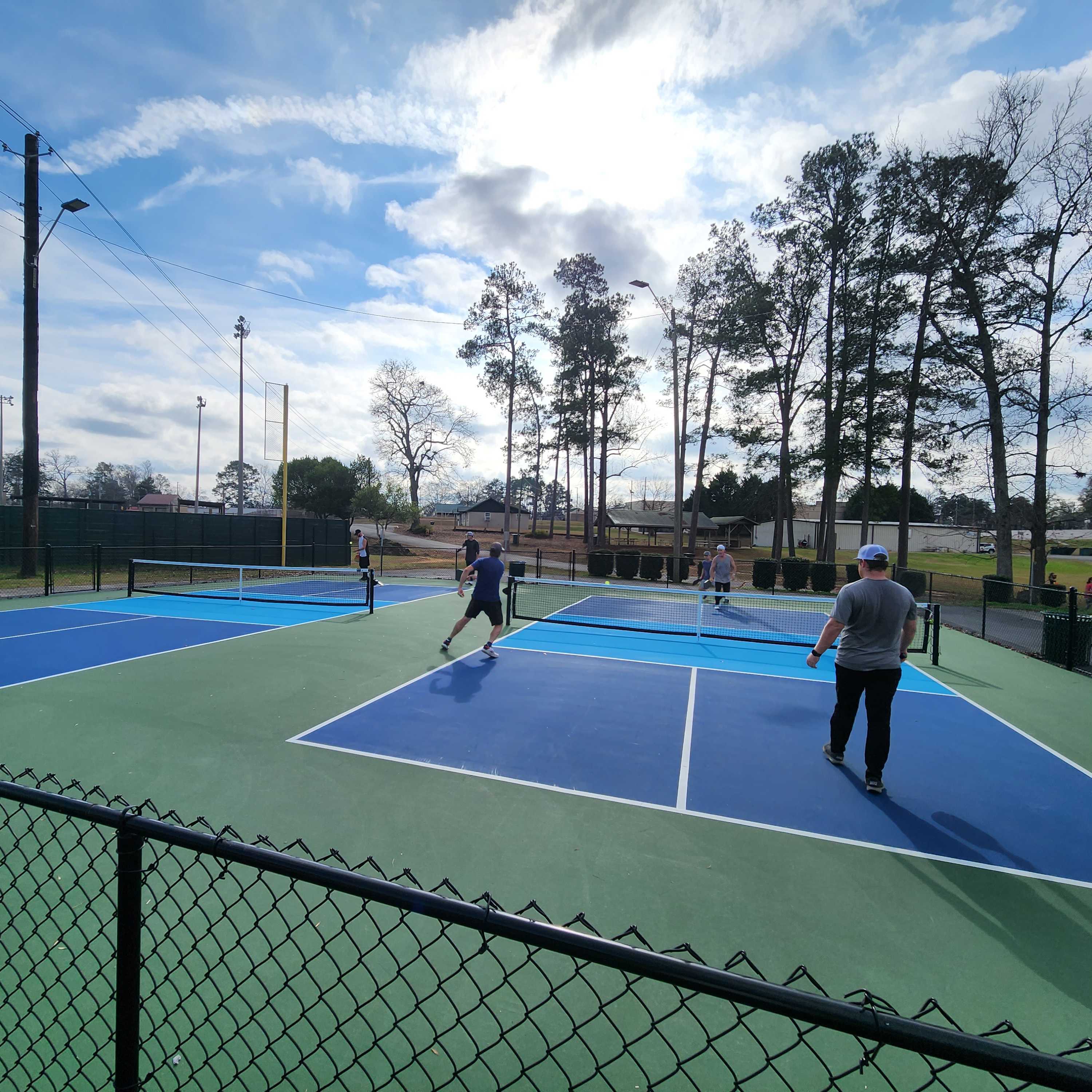 Clanton Park pickleball courts