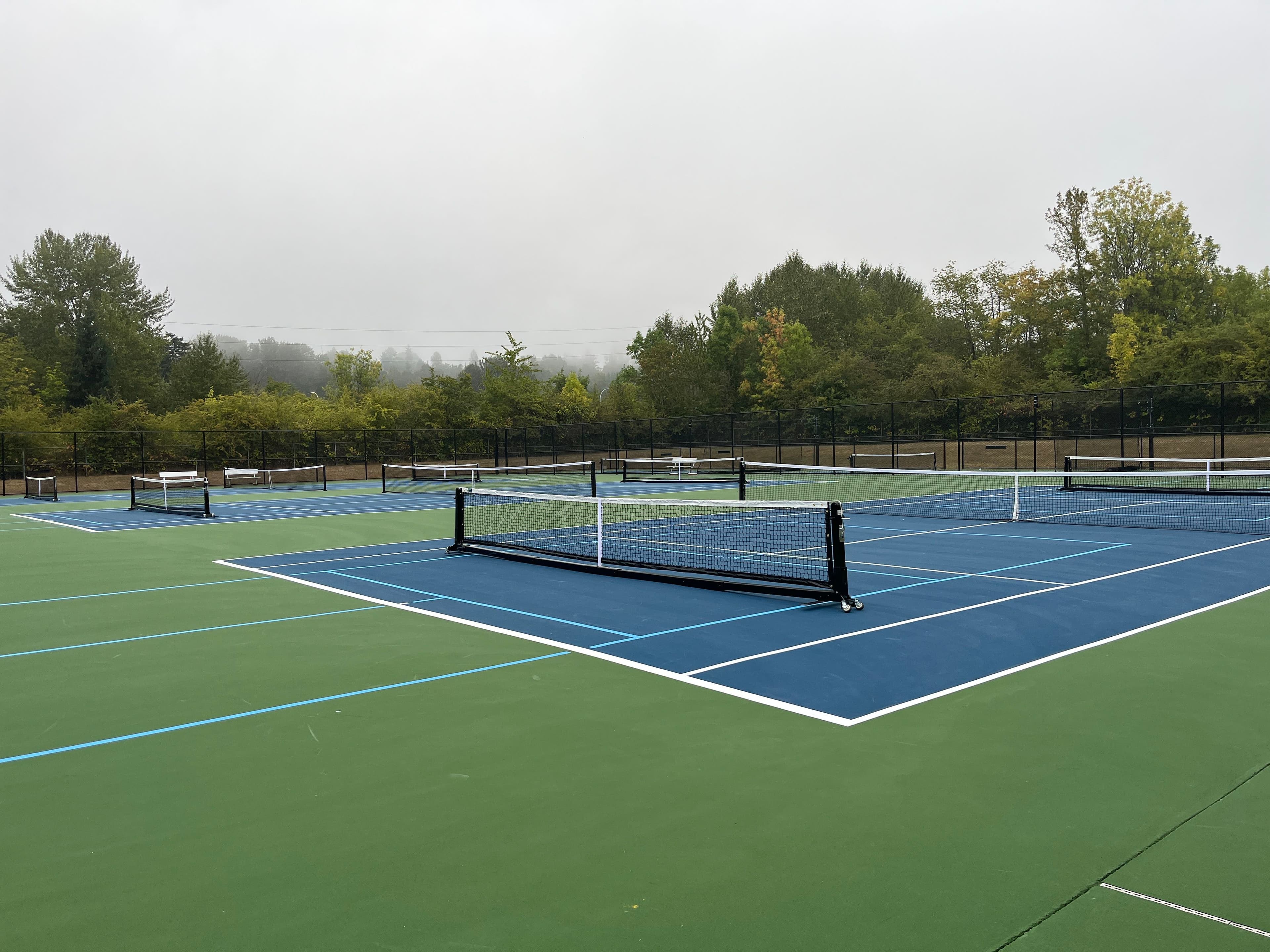 Talbot Hill Resovoir Park pickleball courts