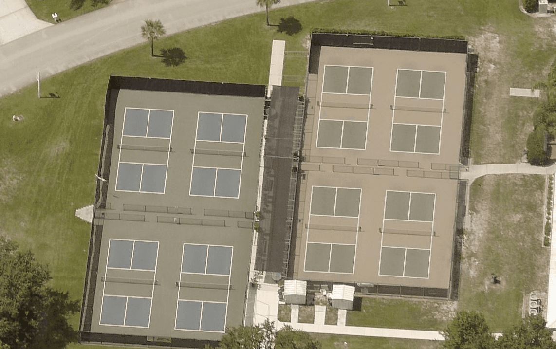 Tanglewood pickleball courts