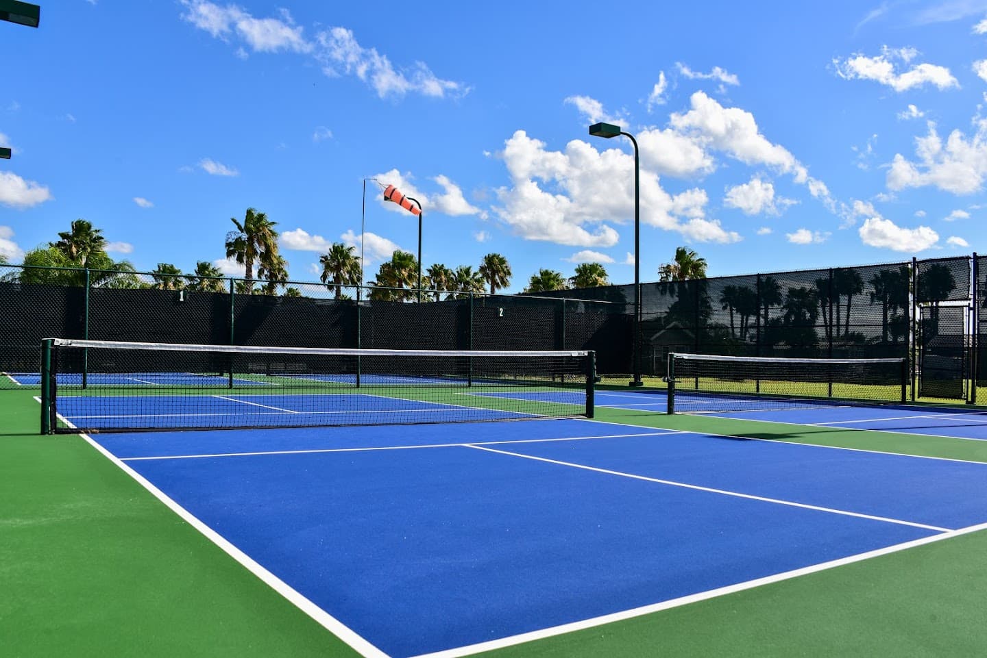 Llano Grande RV Resort & Golf Club pickleball courts
