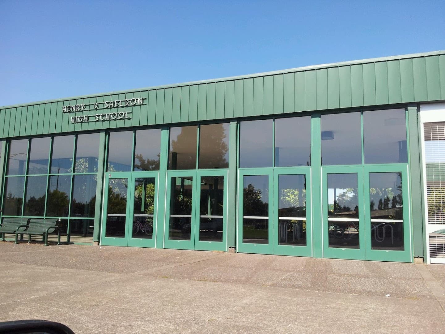 Sheldon High School pickleball courts