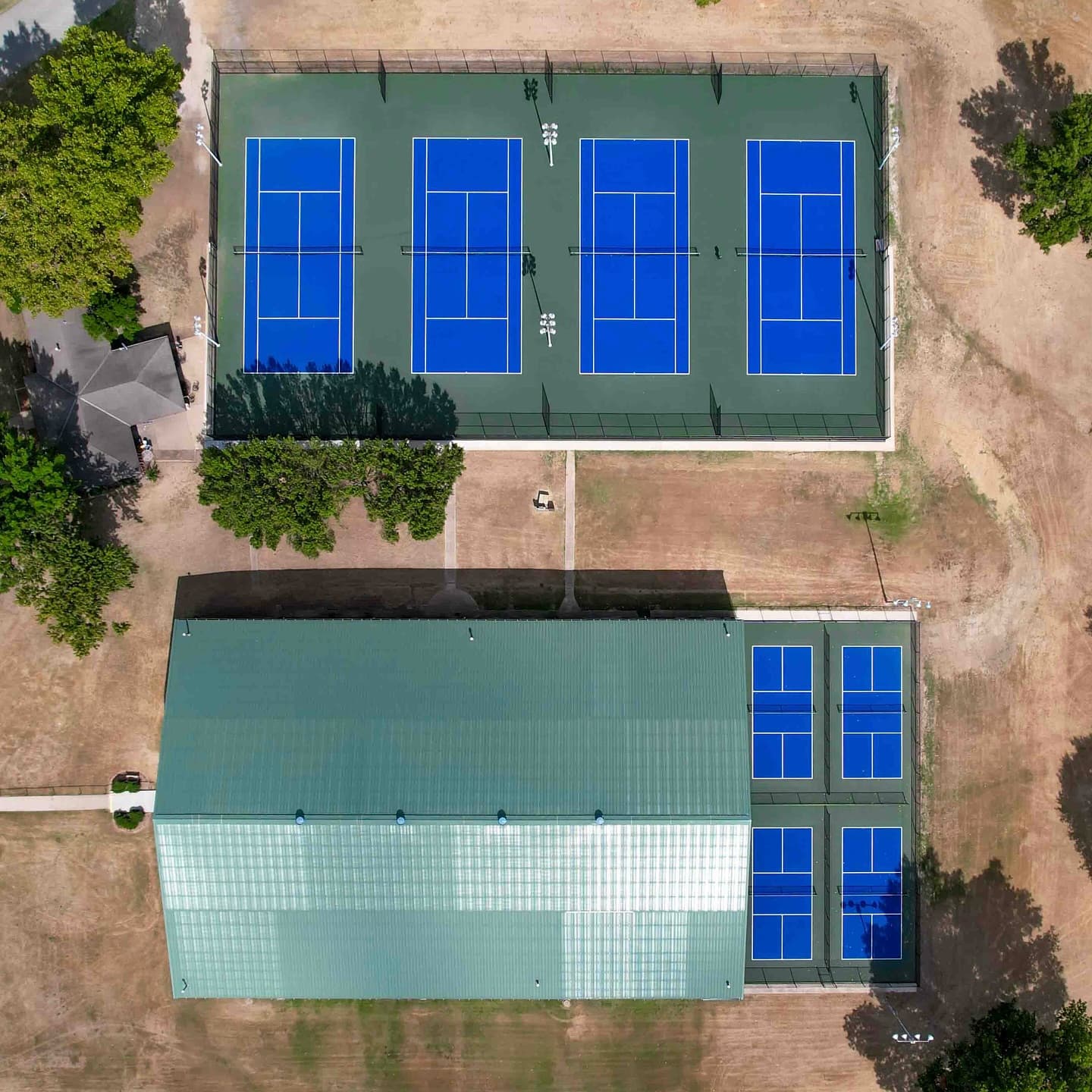 Hillcrest Country Club pickleball courts