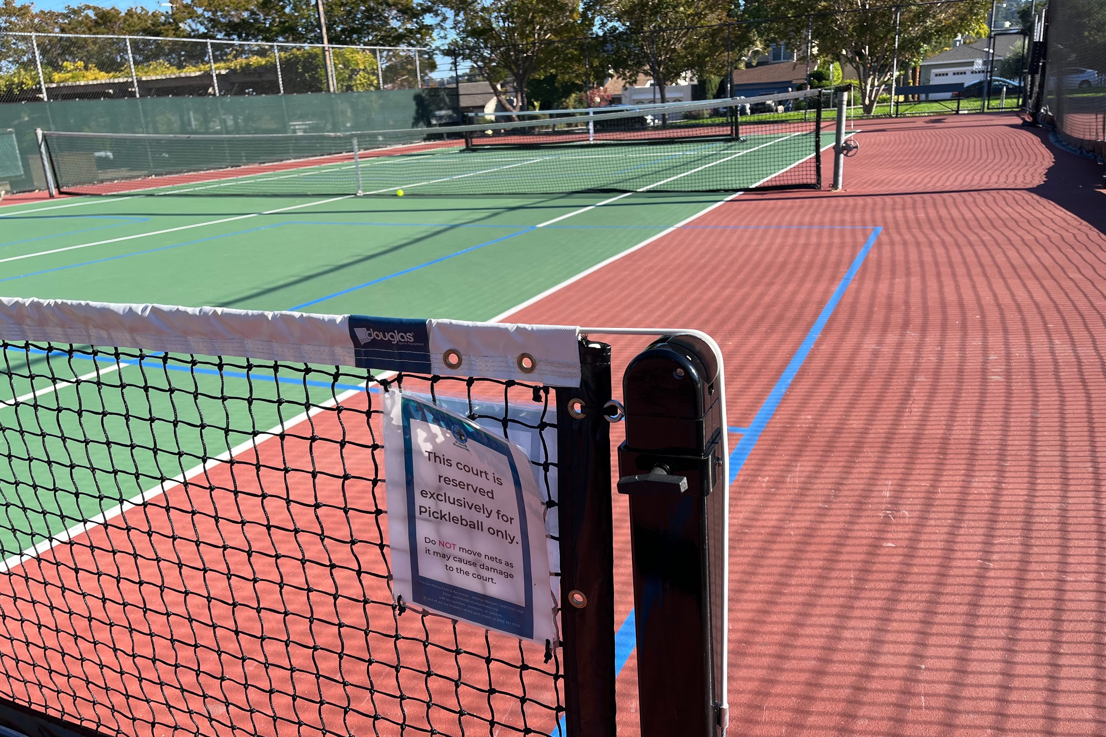 Beresford Park pickleball courts