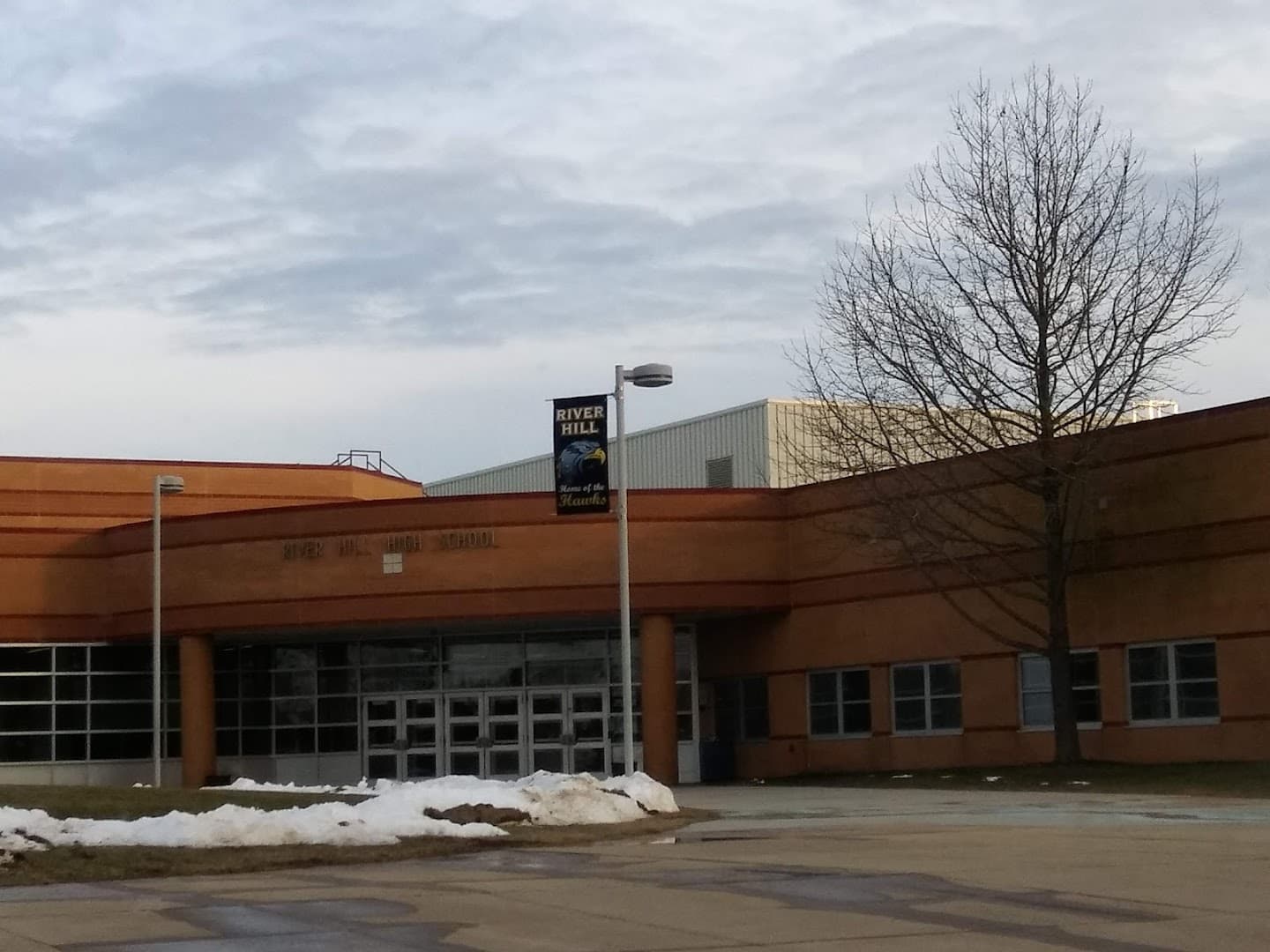 River Hill High School pickleball courts